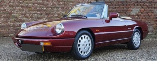 Alfa Romeo Spider 1.6 – 2.0 – 2.0 cat (1986-1994)